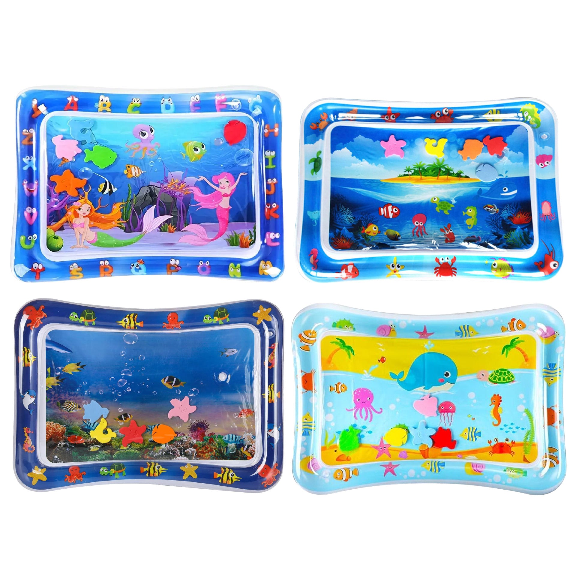 Colchoneta Tapete De Agua Inflable Bebés