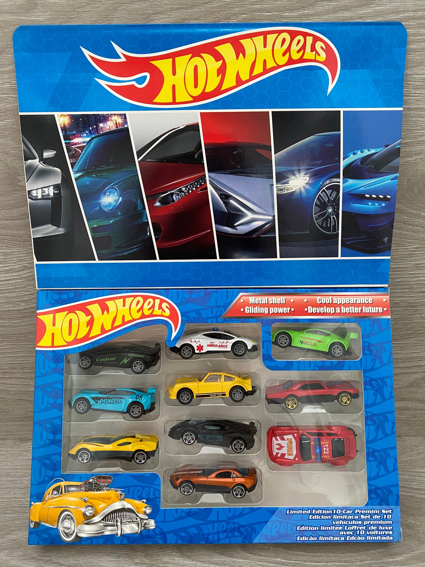 Set 10 Carros de Hot Wheels