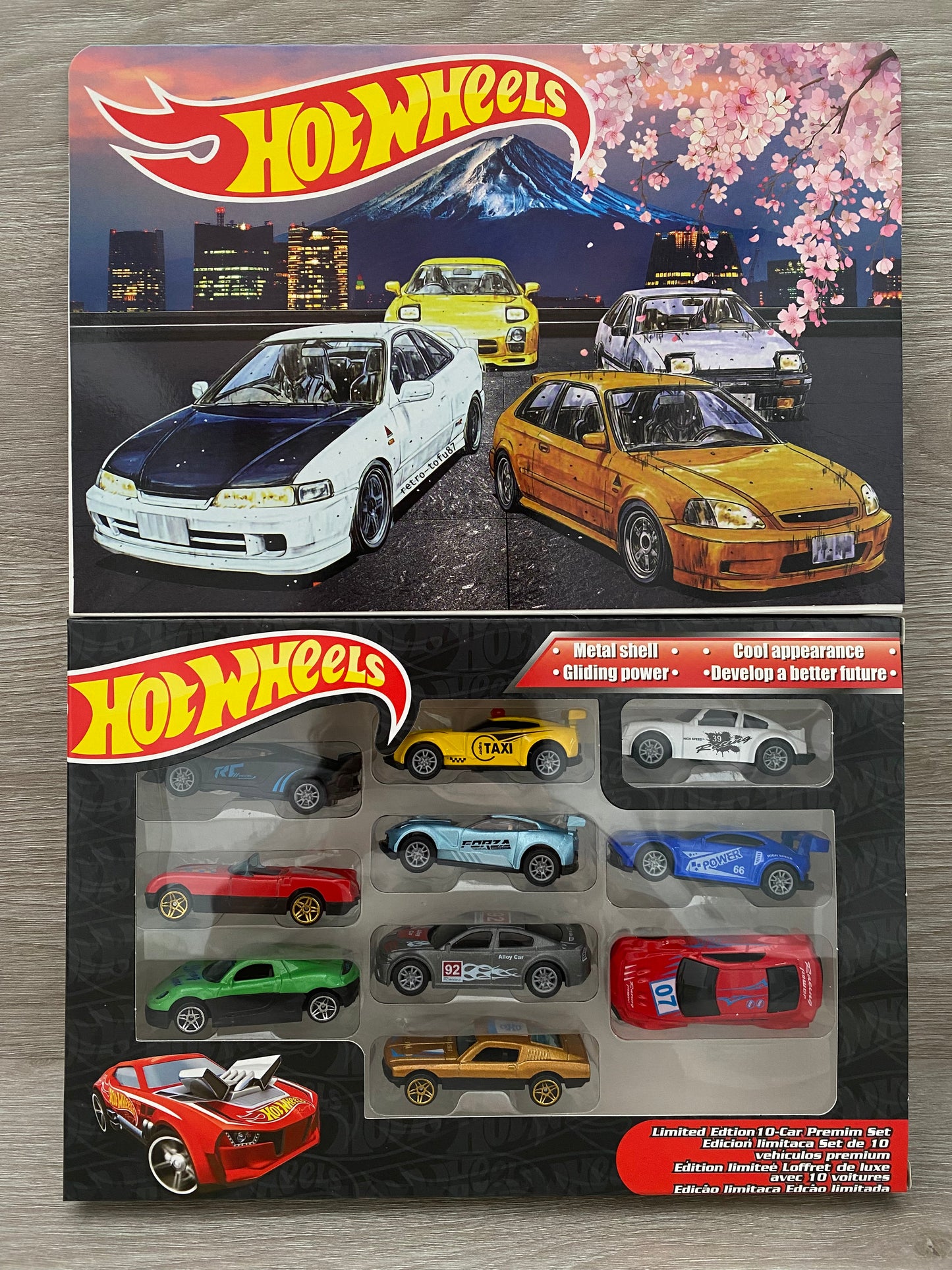 Set 10 Carros de Hot Wheels